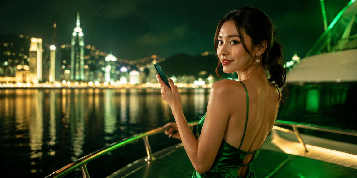 Người dùng tại Phú Quốc chơi casino di động bên bờ biển trong ánh hoàng hôn